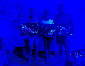 Airbrushbild, Motiv: verschiedene Motive